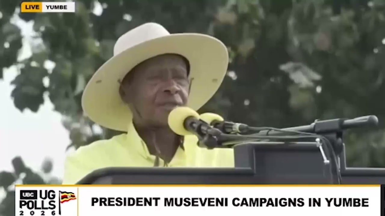 Embedded thumbnail for President Museveni campaigns in Yumbe, West Nile