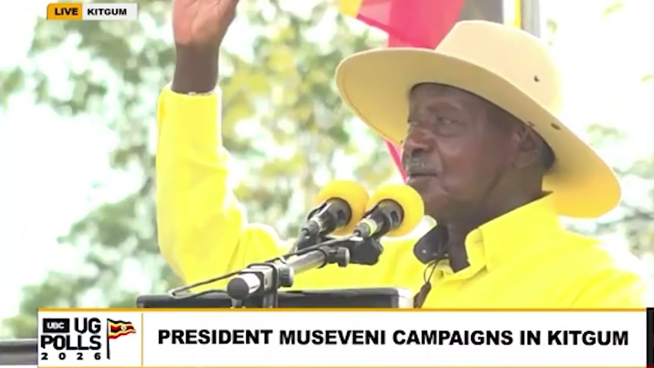 Embedded thumbnail for Museveni campaigns in Kitgum