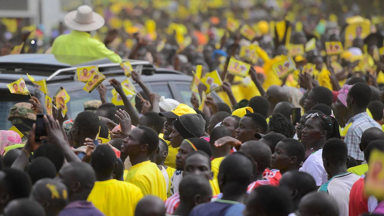 Embedded thumbnail for Museveni campaigns in Bukedea, Teso region