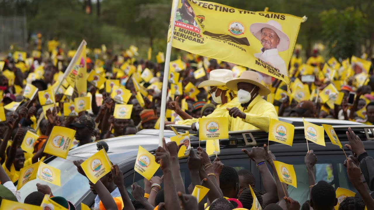 Embedded thumbnail for Museveni campaigns in Napak district 