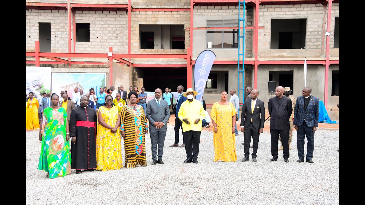 Embedded thumbnail for Museveni commissions construction of Hiinga Karis Medical Hospital 